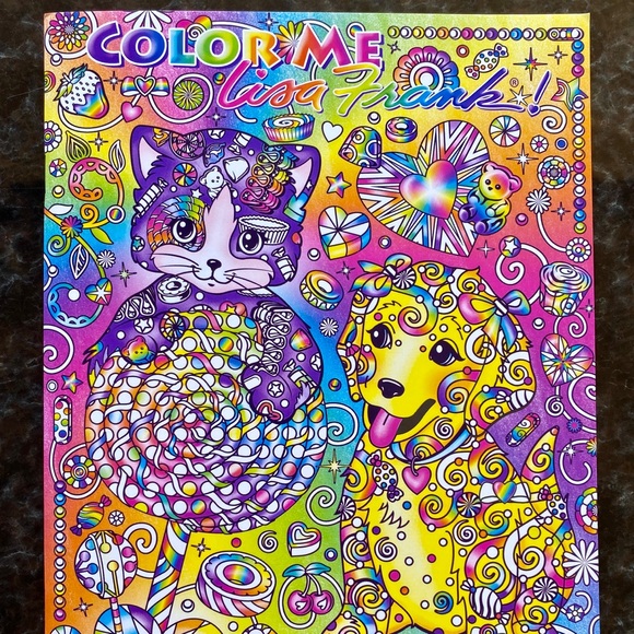 Lisa Frank Accessories Lisa Frank Adult Coloring Book Poshmark Lisa Frank Accessories Lisa Frank Adult Coloring Book Poshmark